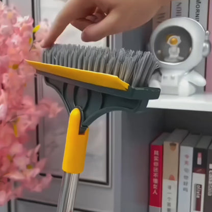 2 in 1 Bathroom Cleaning Brush with Wiper